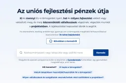 Kereshető adatbázist csinált a kormány az EU-s támogatásokról