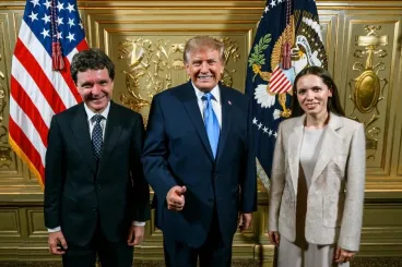 Több mint egy héttel az ENSZ-közgyűlés után villantotta meg a Trump-fotót Nicușor Dan