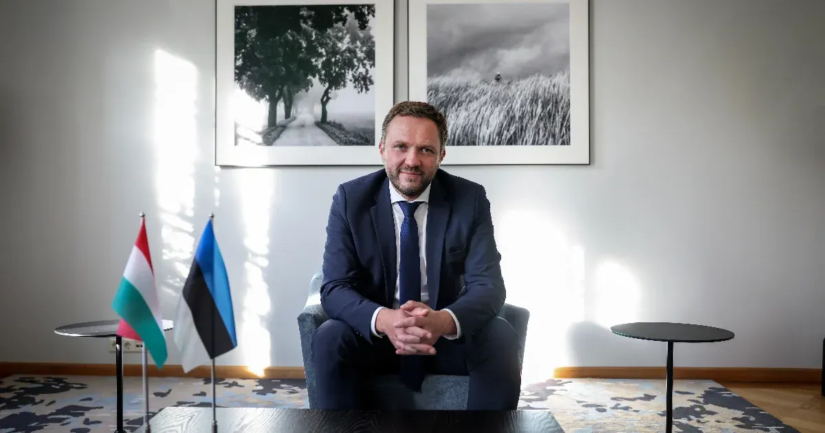 Magyarországon járt az észt külügyminiszter