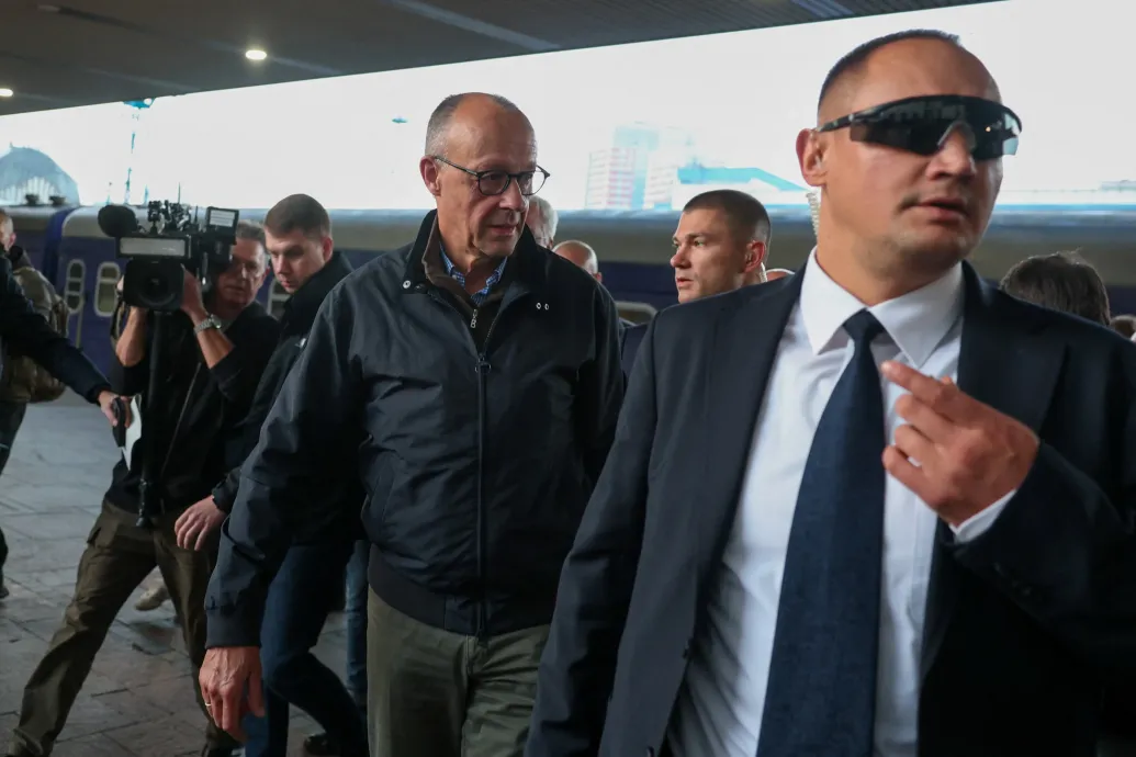 Friedrich Merz német kancellár Kijevbe látogatott, Németország jelentős támogatást ad Ukrajnának