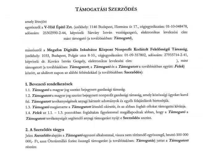 Részlet az egyik dokumentumból