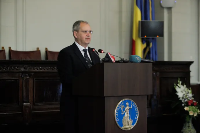 Dumitru-Dorin Prunariu a Román Tudományos Akadémián 2016-ban – Fotó: George Calin / Inquam Photos