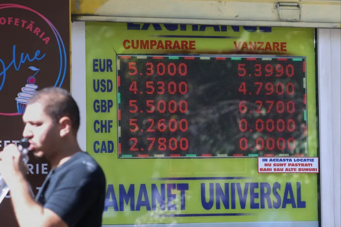 Folytatódhat a lej gyengülése, jövőre akár 5,50-re is nőhet az euró