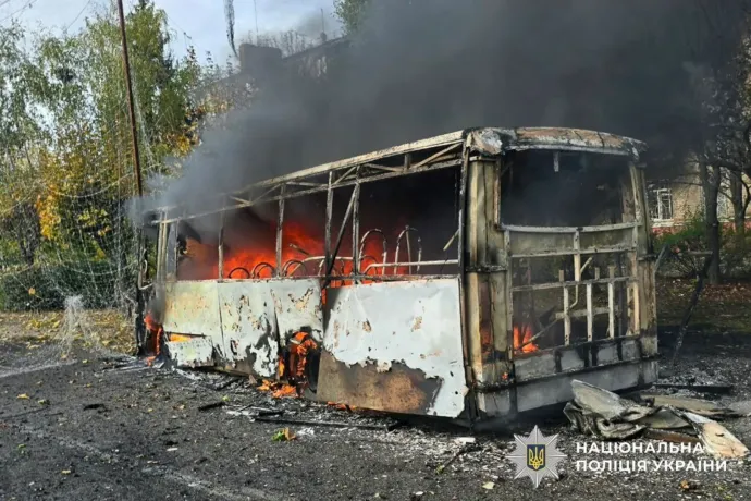 Ukrán buszokat bombázott le Oroszország, 33 civil utas meghalt, 18-an megsérültek
