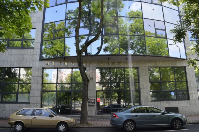 A Metropol irodaház bejárata 2019-ben – Fotó: Róka László / MTI