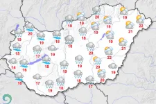Mintha ősz lenne: szombaton esni fog az eső