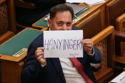 Magyar Péter-bingó, hányingerezés, felbukkanó Gulyás Gergely – Fotókon a parlament ülése, fél évvel a választás után