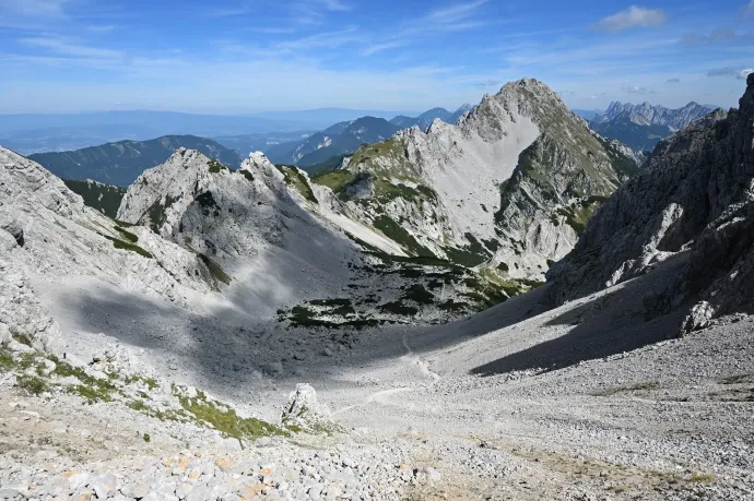 A Klagenfurterhütte, és út a csúcs felé – Fotó: Tenczer Gábor / Telex
