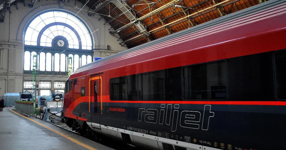 Railjet Vonatok Beindulnak München és Miskolc Között 2026. december 13-án Railjet Vonatok Beindulnak München és Miskolc Között 2026. december 13-án