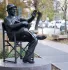 Felavatták Fábri Zoltán filmrendező szobrát a Nemzeti Filmintézet előtt