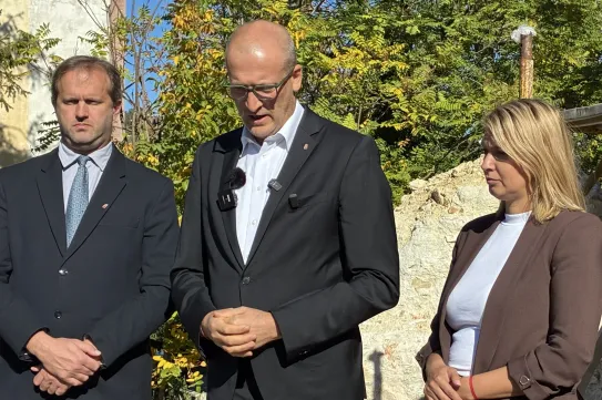 Tarr Zoltán erdélyi körútján 110 millió forintos adományt jelentett be a leomlott szilágycsehi templomtorony újjáépítésére
