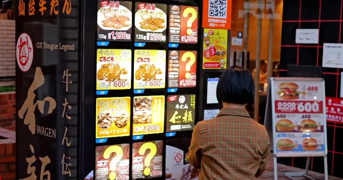 Japán automaták: más, mint várnád