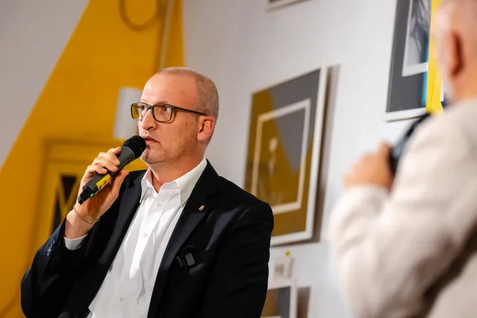 Tarr Zoltán társadalmi kapcsolatokért és kultúráért felelős miniszter – Fotó: Jakab Lóránd / Planetárium