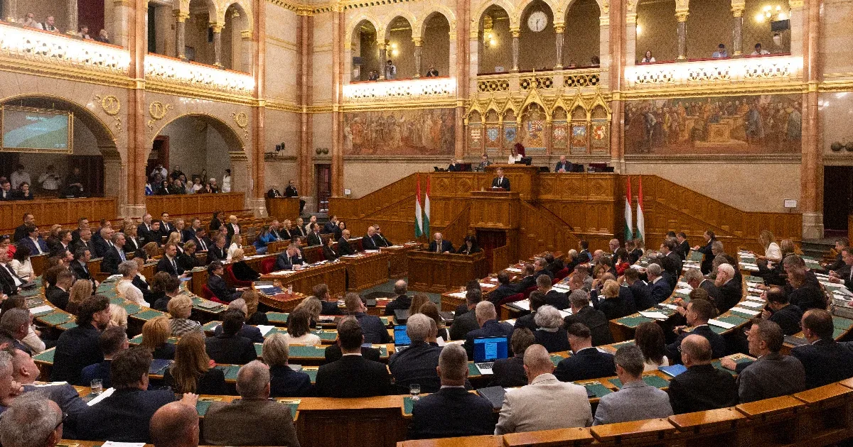 Magyarország 2027-es költségvetése bemutatásra kerül az Országgyűlésben Magyarország 2027-es költségvetése bemutatásra kerül az Országgyűlésben