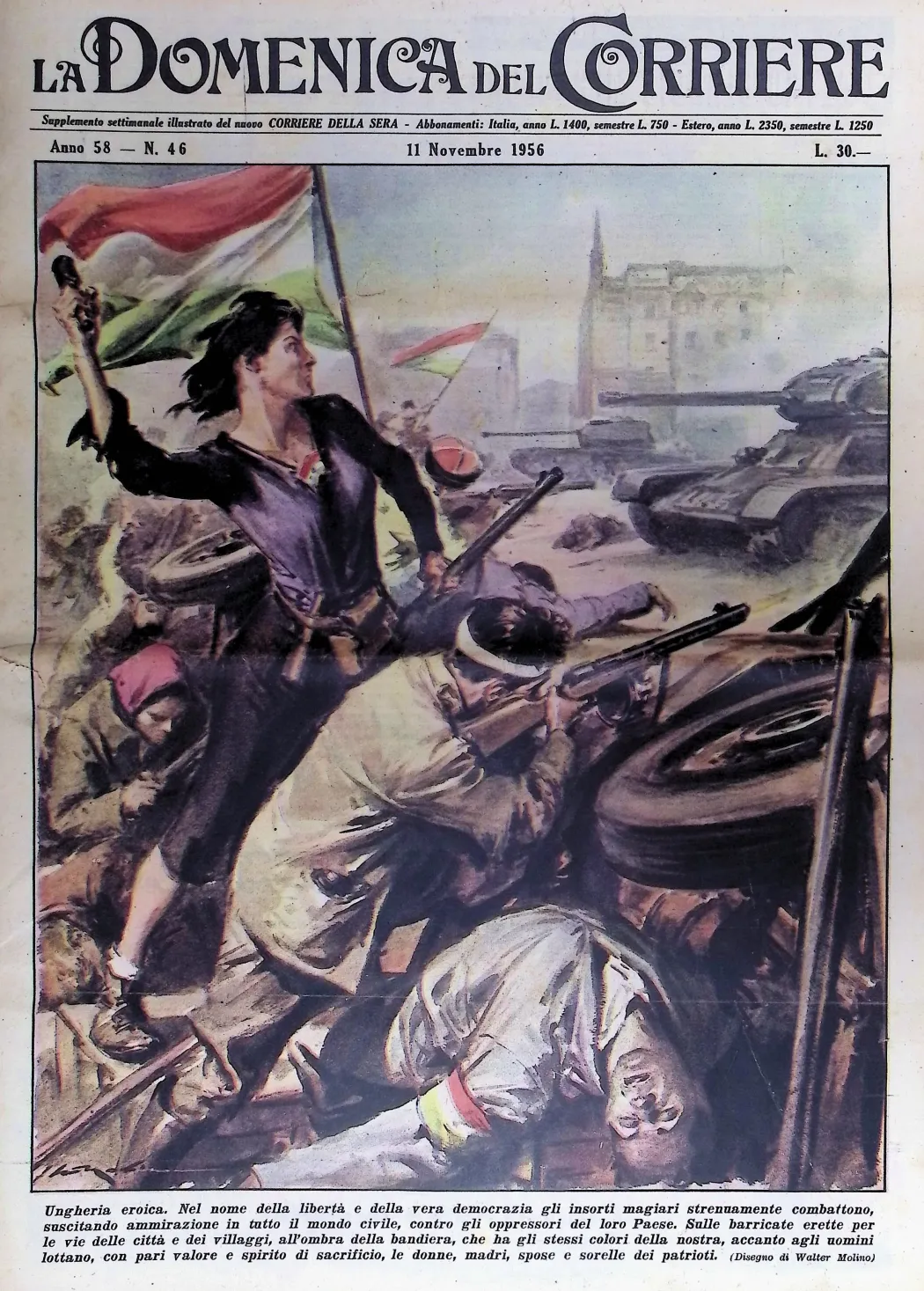 Forrás: La Domenica Del Corriere / Fábián Titusz gyűjteménye