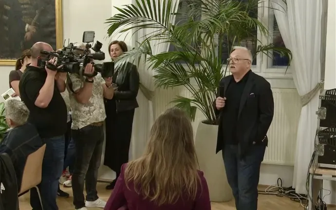 Hernádi Zsolt, a Mol elnök-vezérigazgatója megszólalt az esztergomi szállodájával kapcsolatban – Fotó: Képernyőkép / Gran TV