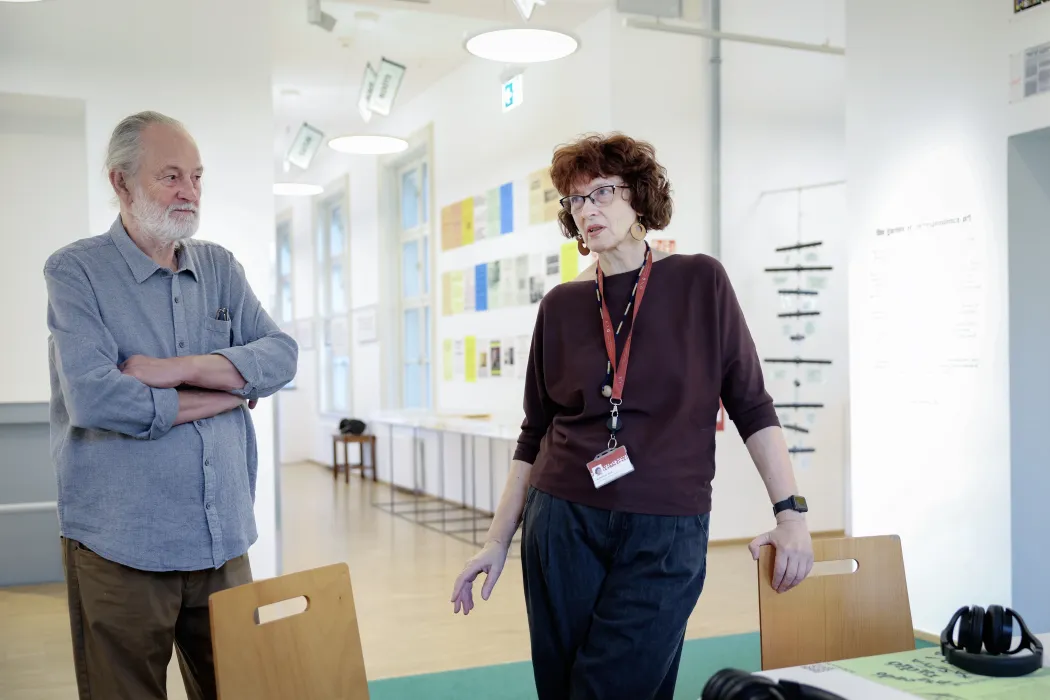 Galántai György és Klaniczay Júlia – Fotó: Huszti István / Telex