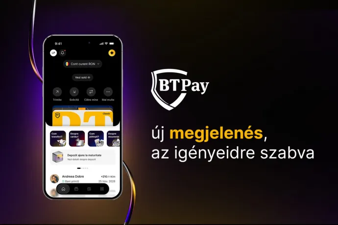 Megújul a BT Pay alkalmazás. Milyen újdonságokra számíthatnak a felhasználók?