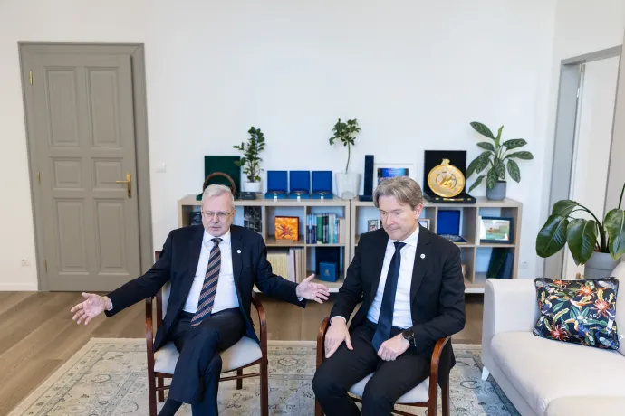 Gulyás Balázs és Jakab Roland – Fotó: Bődey János / Telex