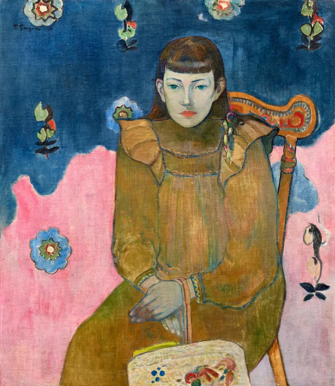 PaulGauguin: Fiatal lány arcképe – Vaïte (Jeanne) Goupil – Fotó: AndersSune Berg / MuseumOrdrupgaard
