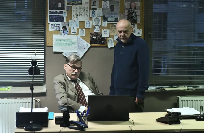 Trill Zsolt és Bezerédi Zoltán a sorozatban – Fotó: TV2