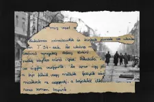 "The whole city looks like a battlefield, the statue of Stalin has been dragged away"