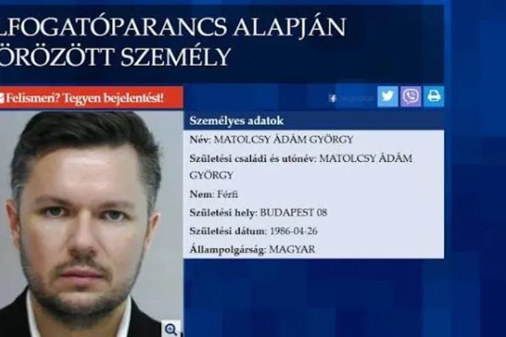 Még mindig szökésben van Matolcsy fia és Stofa György
