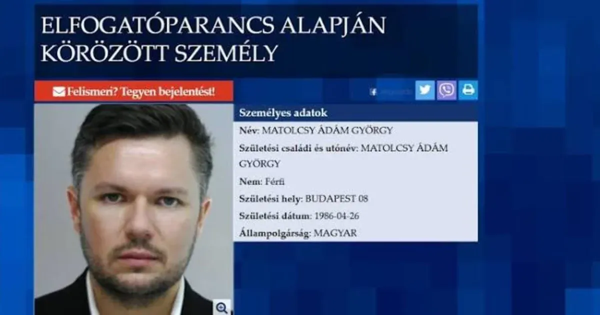 Még mindig szökésben van Matolcsy fia és Stofa György