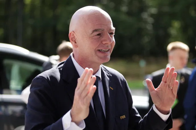 Gianni Infantino – Fotó: Jpix / JPix/NurPhoto