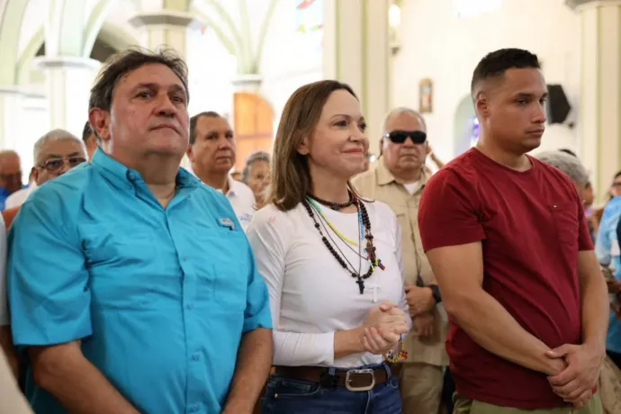 Visszatért száműzetéséből a Nobel-békedíjas venezuelai ellenzéki vezető
