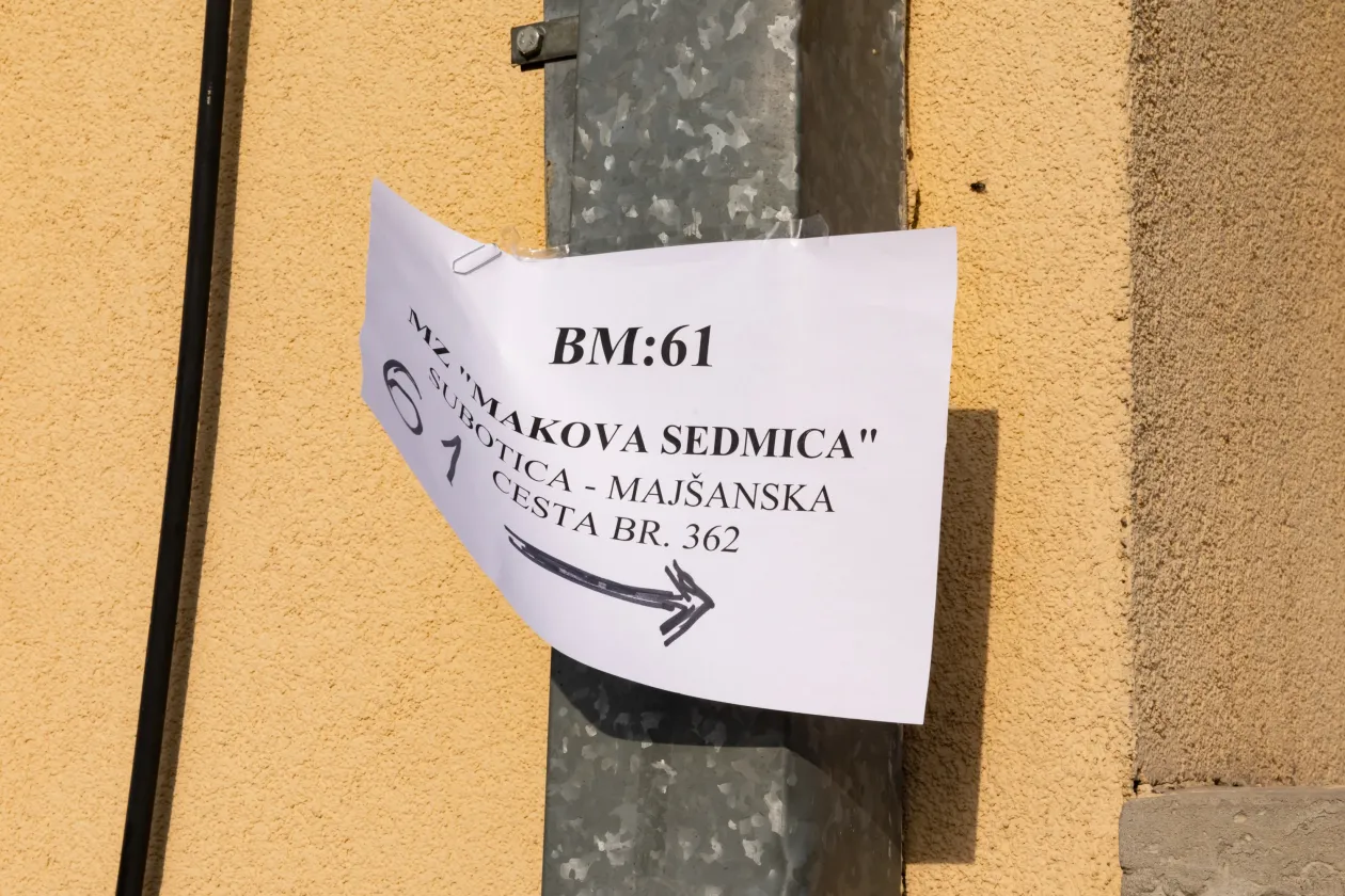 Szavazókör Szabadkán – Fotó: Hevesi-Szabó Lujza / Telex
