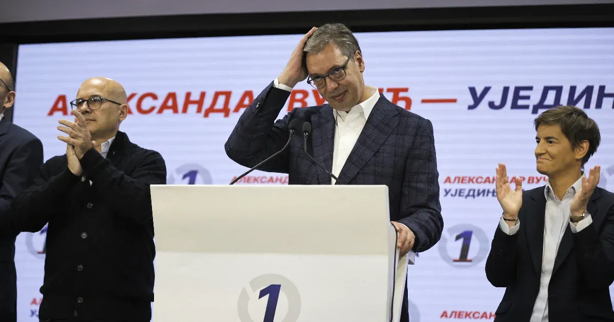 Vučić a választási vereségről: Egy szuverén ország elleni piszkos terv végrehajtói győztek