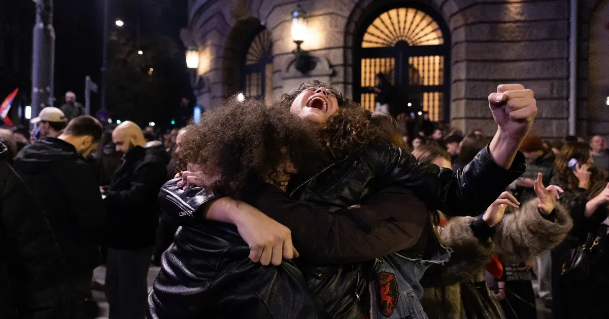 „Mindenki kiállt az ablakba és kiabált, lenyűgöző volt, aztán kimentek az utcára, az egész spontán volt”