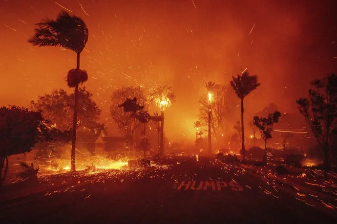 Los Angeles on Fire (Los Angeles lángokban) \ Fotó: Ethan Swope, Egyesült Államok, Associated Press